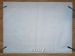 WARGAMES (1983) original UK quad movie poster Matthew Broderick sci-fi
