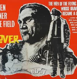 WAR LOVER (1962) rare original UK quad poster Steve McQueen, Robert Wagner