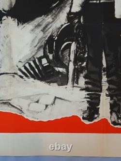 WAR LOVER (1962) rare original UK quad poster Steve McQueen, Robert Wagner