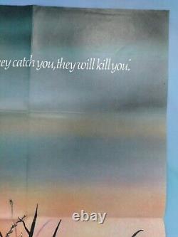 WATERSHIP DOWN (1978) original UK quad poster Richard Adams animated classic