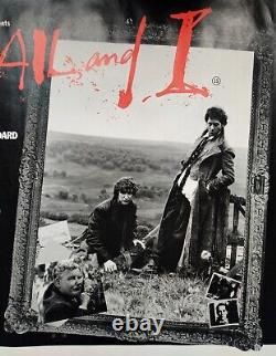WITHNAIL AND I (1987) very rare ROLLED original UK FIRST RELEASE QUAD POSTER
