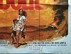 Walkabout Original British Movie Quad UK Poster 1971 Jenny Agutter Chantrell Art