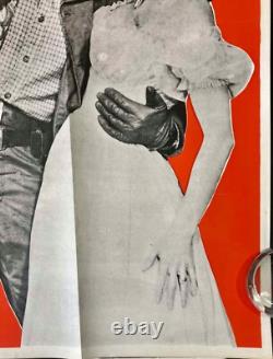 War Arrow Original Quad Movie Cinema Poster Jeff Chandler Maureen O'Hara 1953