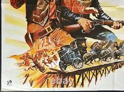 War Wagon ORIGINAL Quad Movie Film Cinema Poster John Wayne Kirk Douglas 1967