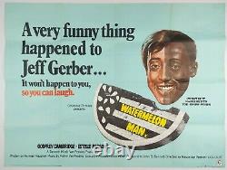 Watermelon Man Original Uk Quad Film Poster 1970
