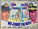 We Joined The Navy Original Quad Movie Poster Kenneth More Tom Chantrell 1962