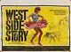 West Side Story Original 1968 Re Release Movie Quad Poster Natalie Wood