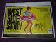 Westside Story 1960's Original Vintage Quad Movie Cinema Poster 40 X 30