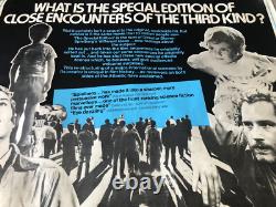 What Is Special Edition Of Close Encounters Uk Quad Rolled Cinema Film Poster