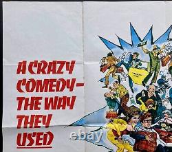 What's Up, Doc Original Quad Movie Poster Barbra Streisand Ryan O'Neal 1972