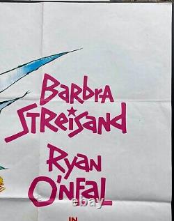 What's Up, Doc Original Quad Movie Poster Barbra Streisand Ryan O'Neal 1972
