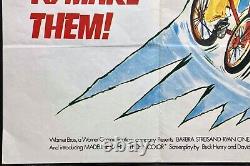 What's Up, Doc Original Quad Movie Poster Barbra Streisand Ryan O'Neal 1972