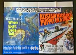 When 8 Bells Toll Puppet on a Chain ORIGINAL Quad Movie Cinema Poster 1971