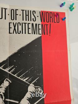 Wild Wild Planet UK Quad Movie Poster 1966 Excellent Condition Very Rare Sci-fi