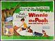 Winnie The Pooh Honey Tree Original Quad Movie Film Cinema Poster Disney 1966