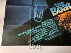Wolfgang Petersen's The Boat (das Boot) (1981) Rare Orig. Uk Quad Poster