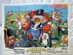 Wombling Free Original British UK Quad Film Poster 1977 The Wombles