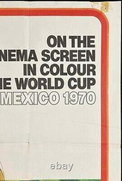 World At Their Feet Original Quad Movie Poster Fifa World Cup 1970