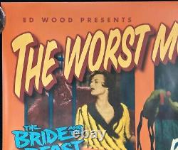 Worst Movies Ever Made Original Quad Movie Poster Ed Wood Film Festival