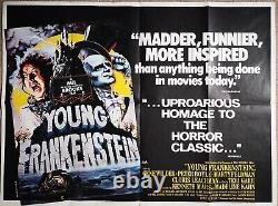 Young Frankenstein Original Movie Poster UK Quad
