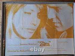Zita movie poster UK Quad 1968 (RARE)