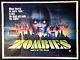 Zombies Dawn Of The Dead 1980 Original Movie Poster British Quad 30x40