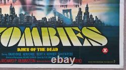 Zombies Dawn of the Dead Original UK Quad Poster