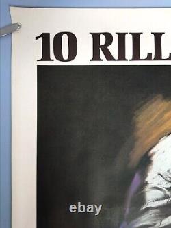 10 RILLINGTON PLACE (1971) - Affiche originale roulée rare de Quad - Meurtres sexuels de Christie