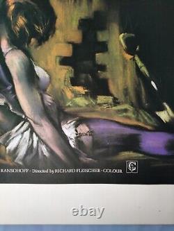 10 RILLINGTON PLACE (1971) - Affiche originale roulée rare de Quad - Meurtres sexuels de Christie