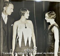 1929 L'affaire Greene Murder William Powell Florence Eldridge Publicité Photo 269