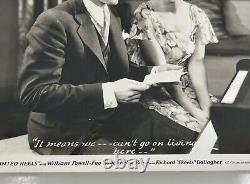 1929 Talons Pointus, Phillips Holmes, Fay Wray, Paramount Publicité Photo 88080