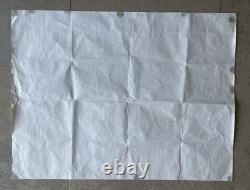 1967 Vous ne vivez que deux fois Affiche du film James Bond 007 Quad 36 x 27 Sortie des années 80