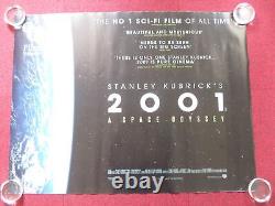 2001 L'ODYSSÉE DE L'ESPACE UK QUAD (30x40) AFFICHE ENROULÉE STANLEY KUBRICK BFI 2014