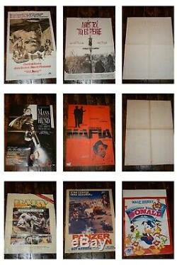 51 Movie Posters Joblot Cinéma Quad, Cinéfiche, Grande, Daybill, Royaume-uni, États-unis, France