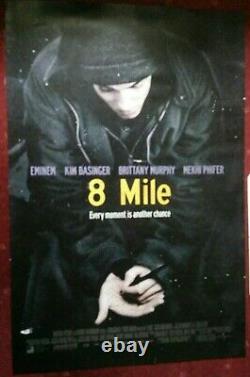 8 Mille Eminem Original Cinema Movie Tapis De Sol Lino Poster Promotion 75x50