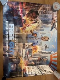 9 affiches de cinéma en cadre quadruple et 40 x 30 pouces