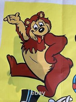 AFFICHE DE CINÉMA QUAD ORIGINALE DES CARTOONS WALT DISNEY PRODUCTIONS DES ANNÉES 1940 30x40