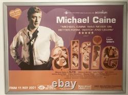 ALFIE Affiche de cinéma originale britannique Quad du jubilé BFI Michael Caine