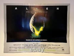 ALIEN (2003) Affiche originale UK Quad Director's Cut ÉDITION LIMITÉE Ridley Scott