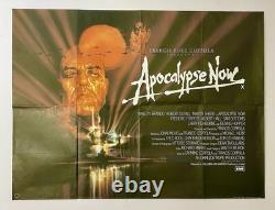 APOCALYPSE NOW Affiche de Film Vintage Originale 1979 UK Quad Coppola Brando Sheen