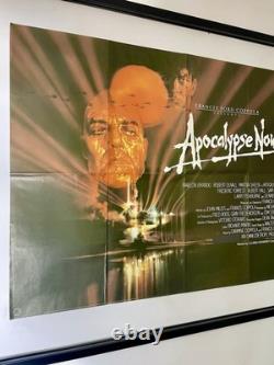 APOCALYPSE NOW Affiche de Film Vintage Originale 1979 UK Quad Coppola Brando Sheen