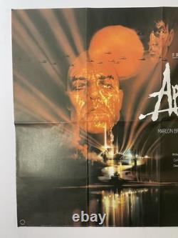 APOCALYPSE NOW Affiche de Film Vintage Originale 1979 UK Quad Coppola Brando Sheen
