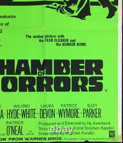 À bientôt en enfer, chérie - Chambre des horreurs - Affiche de film originale Quad 1966
