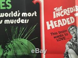 Abominable Dr Phibes Le The Incredible 2 Headed Uk Transplant Quad Poster