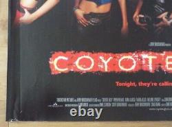 Affiche De Cinéma Coyote Ugly 2000 Quad Original Double Face
