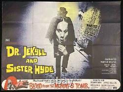 Affiche De Cinéma De Dr. Jekyll Et Soeur Hyde Ralph Bates Hammer 1971