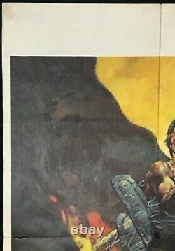 Affiche De Cinéma De Gauntlet Original Quad Clint Eastwood 1977