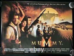 Affiche De Cinéma De La Mummy Original Quad Brendan Fraser Stephen Sommers 1999