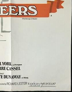Affiche De Cinéma De Quatre Mousquetaires Oliver Reed Chantrell 1974