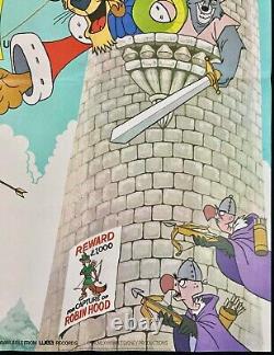 Affiche De Cinéma De Robin Hood Quad Disney Early Release